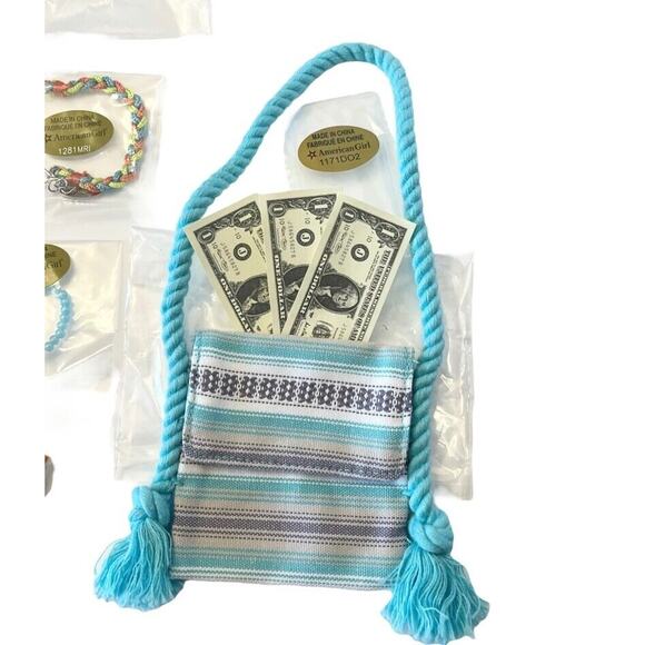 NEW American Girl Of Year JOSS MEET ACCESSORIES Key Purse Bracelets Sunglasses + - Picture 6 of 9